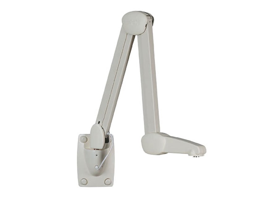 hinged arm support cable
