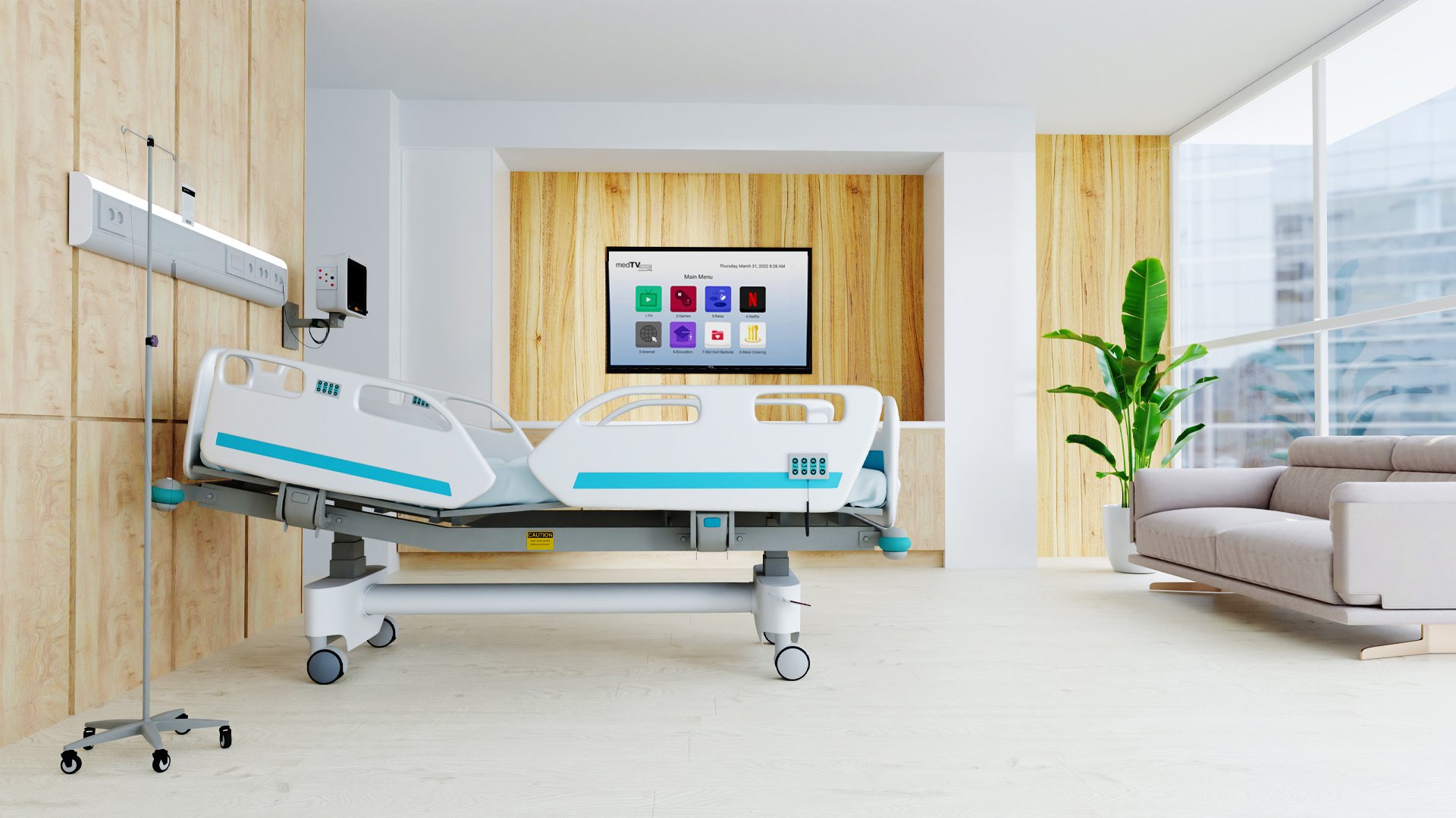 Enhancing Patient Care: The Power of Smart Hospital Room TVs